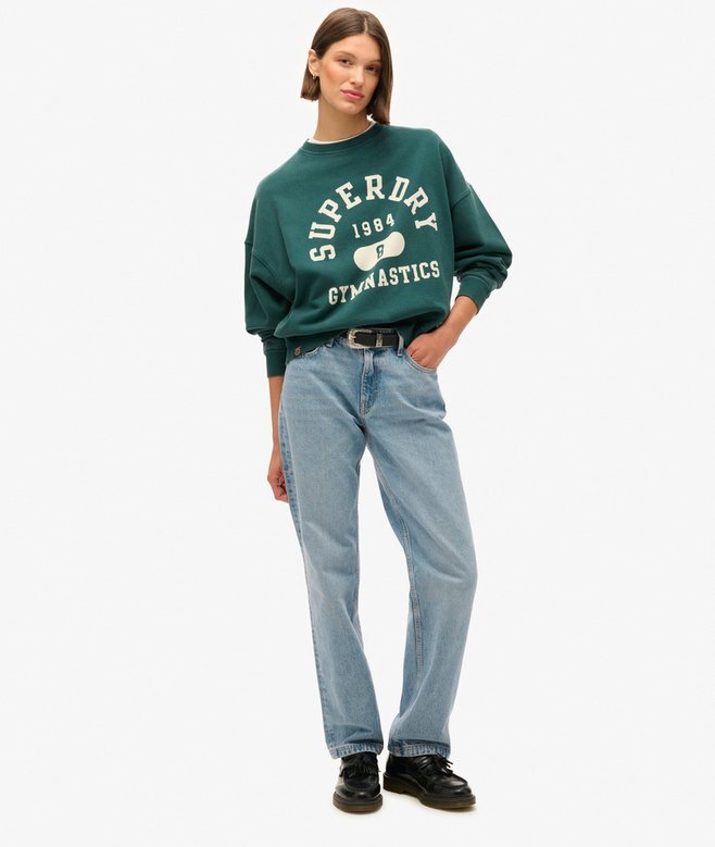 Athletic Essentials Oversized Printed Bluza Athletic Essentials Oversized Printed Bluza