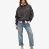 Athletic Essentials Oversized Zip Bluza z kapturem