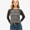 Athletic Essentials Rib Slim Long Sleeve Top Athletic Essentials Rib Slim Long Sleeve Top