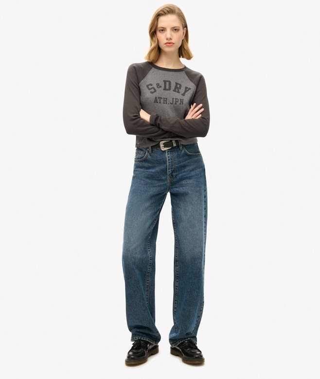 Athletic Essentials Rib Slim Long Sleeve Top Athletic Essentials Rib Slim Long Sleeve Top