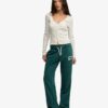 Athletic Essentials Spodnie dresowe z niskim stanem i rozszerzanymi nogawkami Athletic Essentials Spodnie dresowe z niskim stanem i rozszerzanymi nogawkami