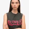 Blondie X Superdry Dopasowany podkoszulek bez rękawów
