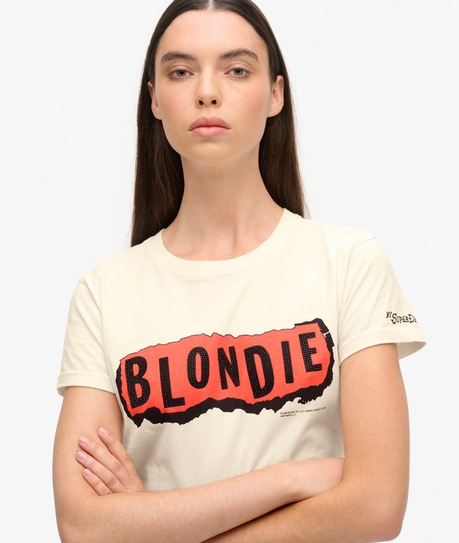 Blondie X Superdry – dopasowany T-shirt Blondie X Superdry – dopasowany T-shirt