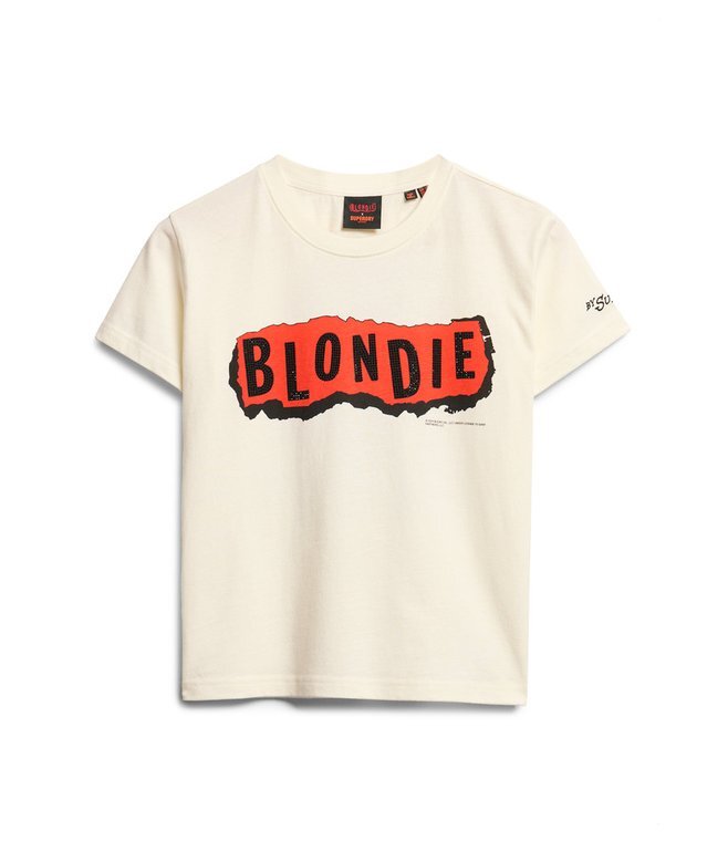 Blondie X Superdry – dopasowany T-shirt Blondie X Superdry – dopasowany T-shirt