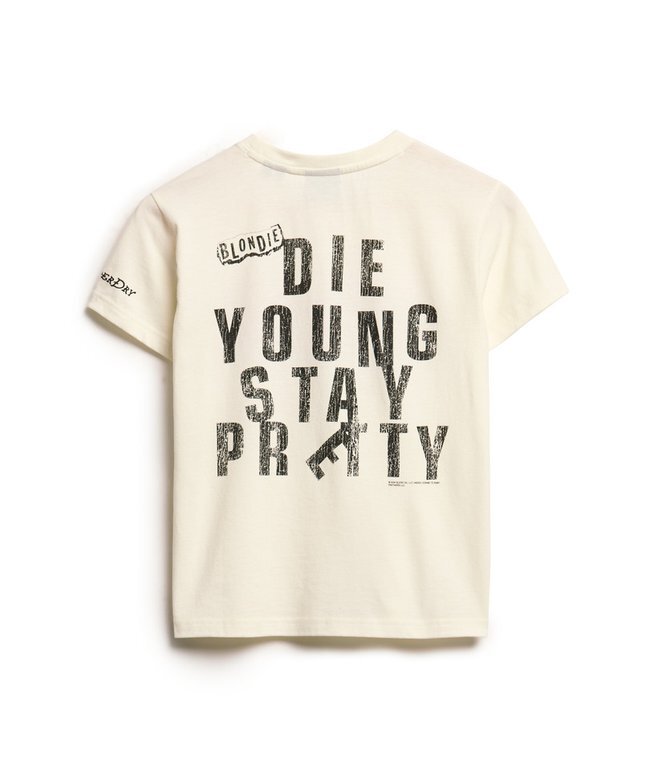 Blondie X Superdry – dopasowany T-shirt Blondie X Superdry – dopasowany T-shirt
