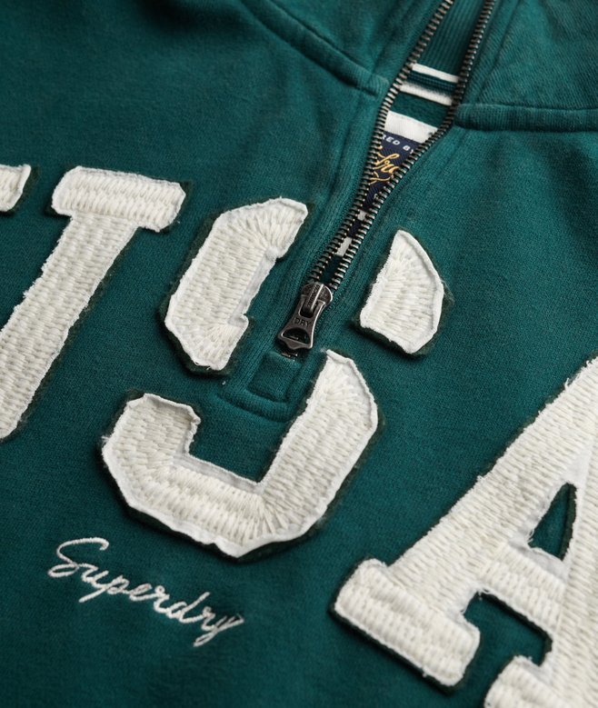 Bluza z aplikacją i półsuwakiem Athletic Essentials Bluza z aplikacją i półsuwakiem Athletic Essentials