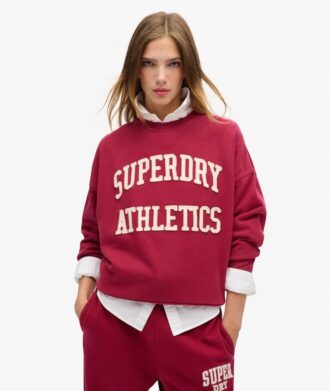 Bluza z aplikacją w stylu oversize z serii Athletic Essentials