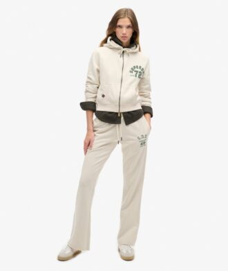 Bluza z kapturem Athletic Essentials Relaxed Crop Zip-Hoodie