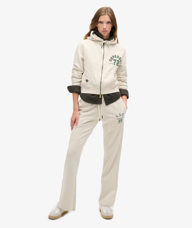 Bluza z kapturem Athletic Essentials Relaxed Crop Zip-Hoodie Bluza z kapturem Athletic Essentials Relaxed Crop Zip-Hoodie