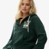 Bluza z kapturem Athletic Essentials Relaxed Crop Zip-Hoodie Bluza z kapturem Athletic Essentials Relaxed Crop Zip-Hoodie