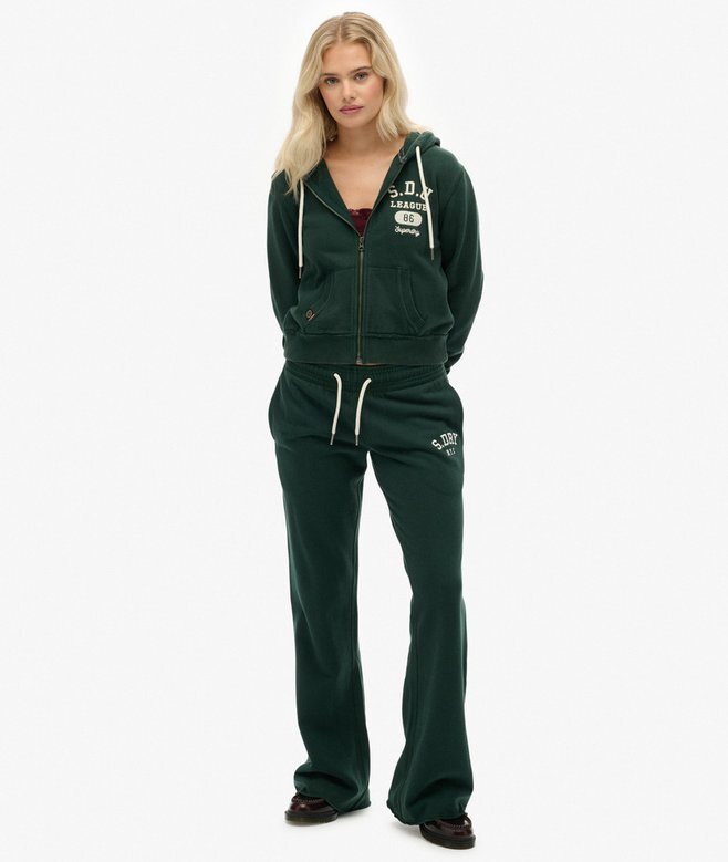 Bluza z kapturem Athletic Essentials Relaxed Crop Zip-Hoodie Bluza z kapturem Athletic Essentials Relaxed Crop Zip-Hoodie
