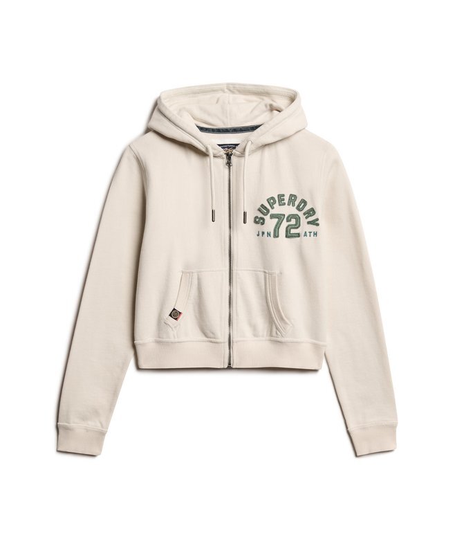 Bluza z kapturem Athletic Essentials Relaxed Crop Zip-Hoodie Bluza z kapturem Athletic Essentials Relaxed Crop Zip-Hoodie
