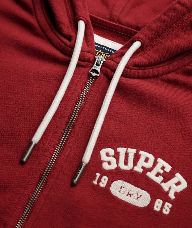 Bluza z kapturem Athletic Essentials Relaxed Crop Zip-Hoodie Bluza z kapturem Athletic Essentials Relaxed Crop Zip-Hoodie