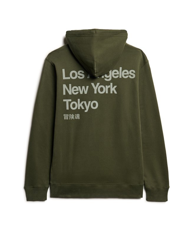 Bluza z kapturem Core Logo City o luźnym kroju Bluza z kapturem Core Logo City o luźnym kroju