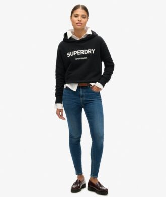 Bluza z kapturem Core Sport Crop