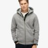 Bluza z kapturem i zamkiem błyskawicznym z logo Essential Bluza z kapturem i zamkiem błyskawicznym z logo Essential