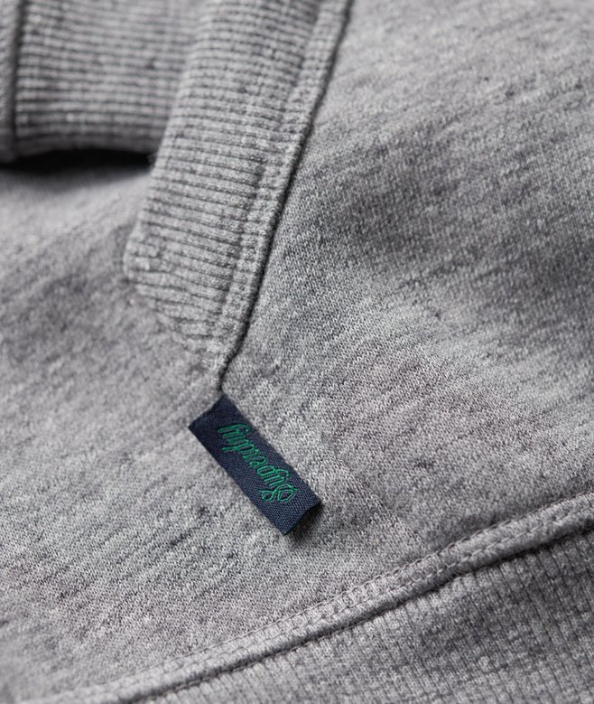 Bluza z kapturem i zamkiem błyskawicznym z logo Essential Bluza z kapturem i zamkiem błyskawicznym z logo Essential
