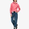 Bluza z kapturem i zamkiem z logo Essential