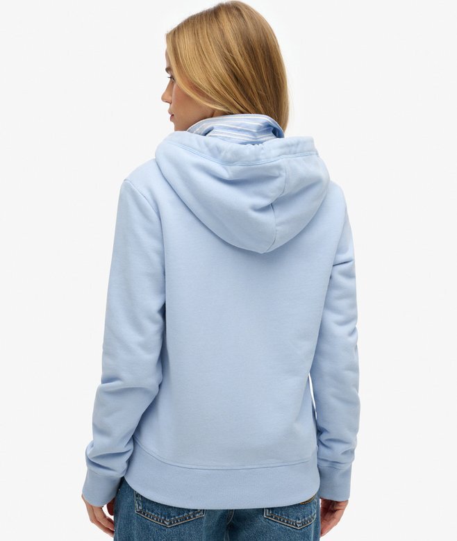 Bluza z kapturem i zamkiem z logo Essential Bluza z kapturem i zamkiem z logo Essential