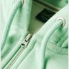 Bluza z kapturem i zamkiem z logo Essential