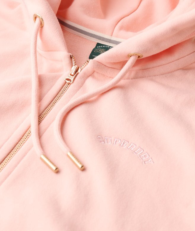 Bluza z kapturem i zamkiem z logo Essential Bluza z kapturem i zamkiem z logo Essential