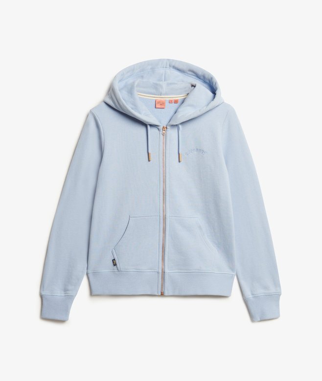 Bluza z kapturem i zamkiem z logo Essential Bluza z kapturem i zamkiem z logo Essential