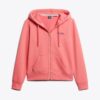 Bluza z kapturem i zamkiem z logo Essential