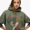 Bluza z kapturem Neo Trad Tattoo Relaxed Bluza z kapturem Neo Trad Tattoo Relaxed