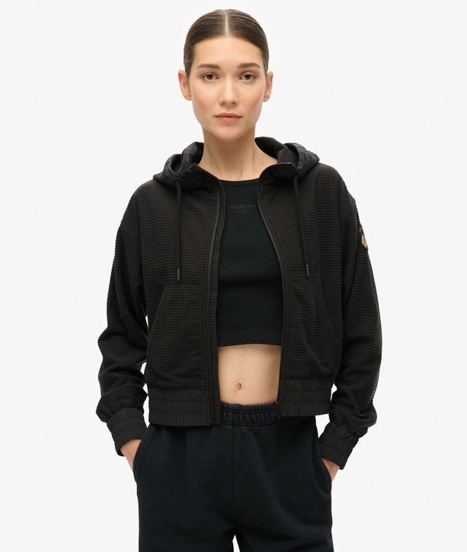 Bluza z kapturem Sport Tech Grid Fleece Ziphood Bluza z kapturem Sport Tech Grid Fleece Ziphood
