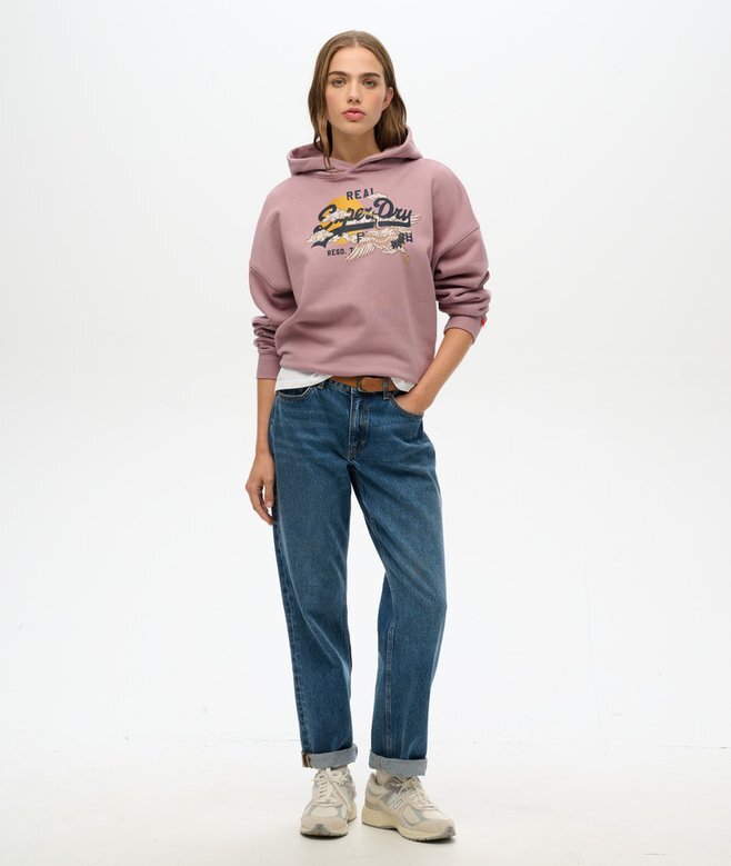 Bluza z kapturem Tokyo Vintage Logo o luźnym kroju Bluza z kapturem Tokyo Vintage Logo o luźnym kroju