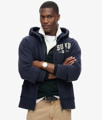 Bluza z kapturem Vintage Athletic Zip