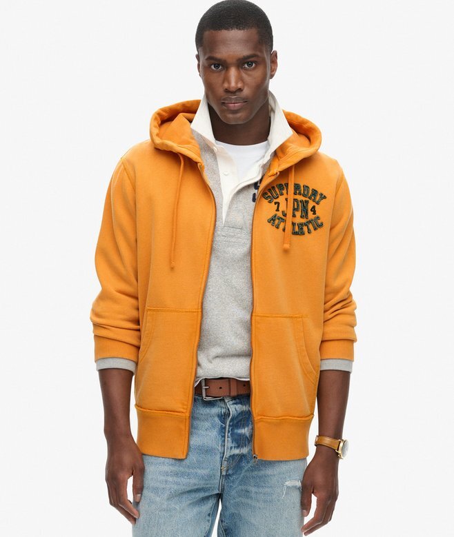 Bluza z kapturem Vintage Athletic Zip Bluza z kapturem Vintage Athletic Zip