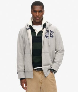 Bluza z kapturem Vintage Athletic Zip