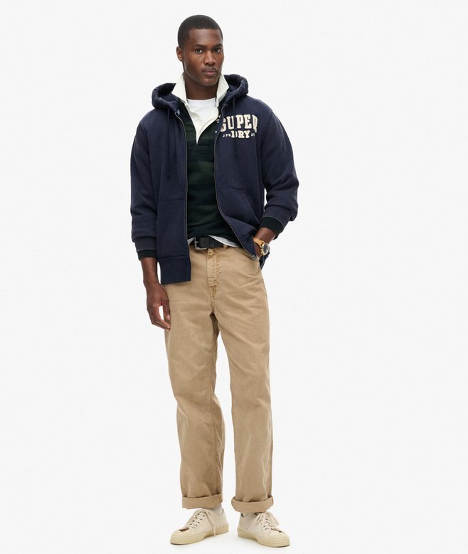 Bluza z kapturem Vintage Athletic Zip Bluza z kapturem Vintage Athletic Zip