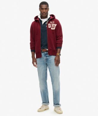 Bluza z kapturem Vintage Athletic Zip