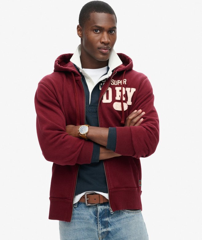 Bluza z kapturem Vintage Athletic Zip Bluza z kapturem Vintage Athletic Zip