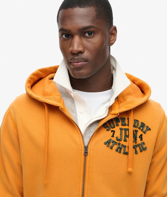 Bluza z kapturem Vintage Athletic Zip Bluza z kapturem Vintage Athletic Zip