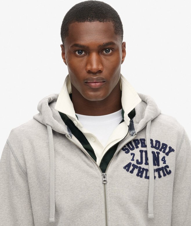 Bluza z kapturem Vintage Athletic Zip Bluza z kapturem Vintage Athletic Zip