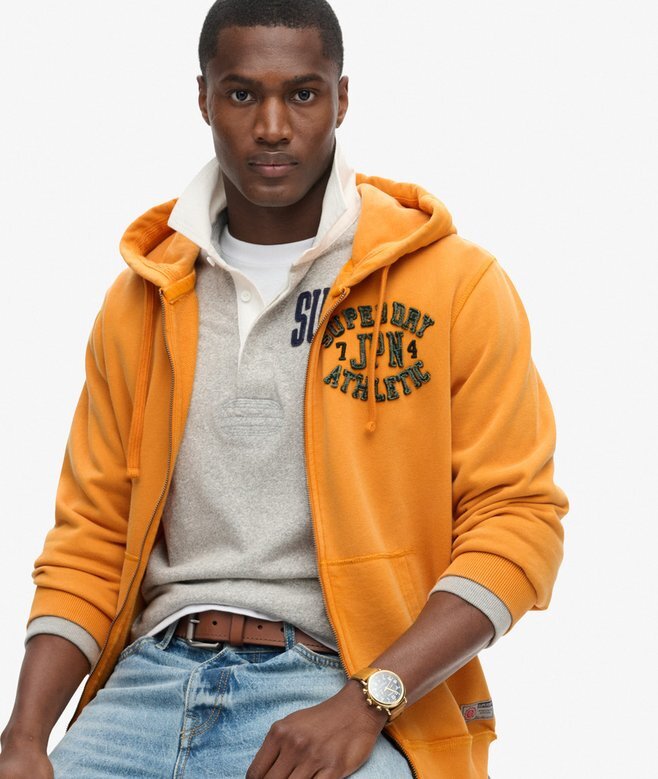 Bluza z kapturem Vintage Athletic Zip Bluza z kapturem Vintage Athletic Zip