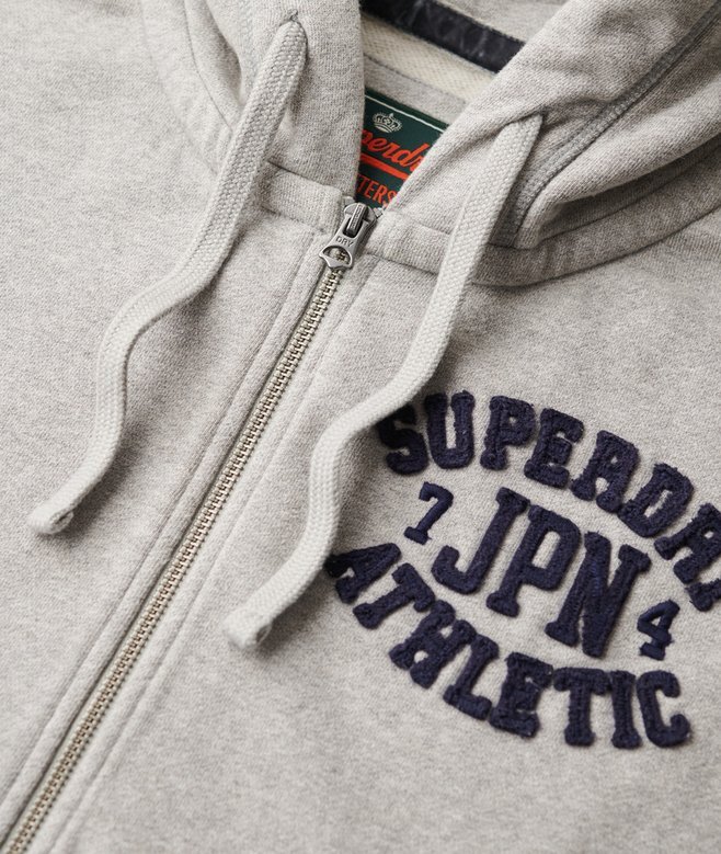 Bluza z kapturem Vintage Athletic Zip Bluza z kapturem Vintage Athletic Zip