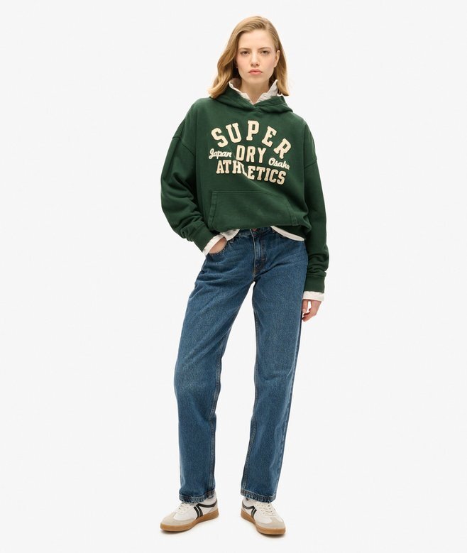 Bluza z kapturem z aplikacją Athletic Essentials Bluza z kapturem z aplikacją Athletic Essentials