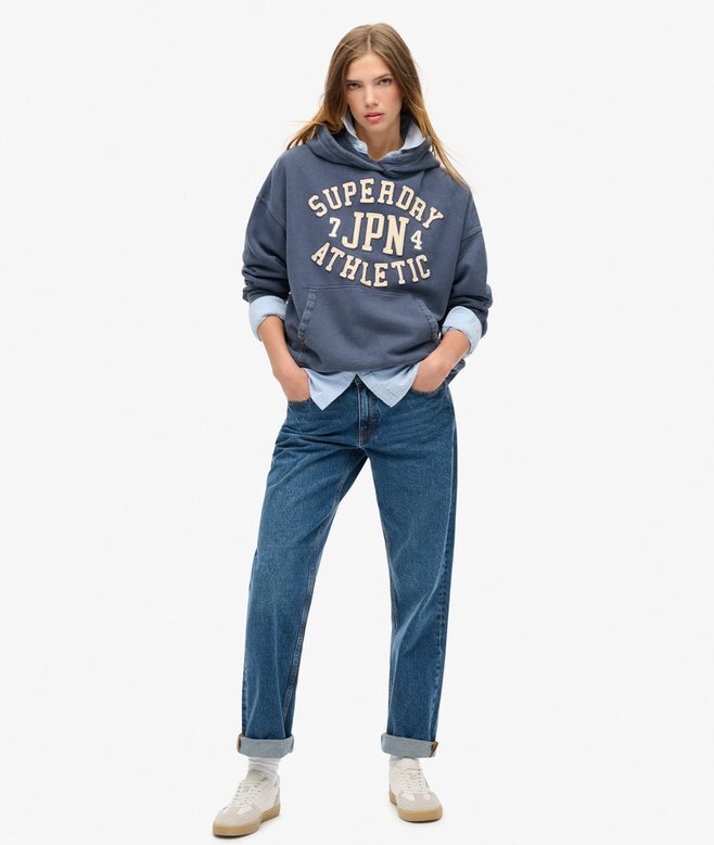 Bluza z kapturem z aplikacją Athletic Essentials Bluza z kapturem z aplikacją Athletic Essentials