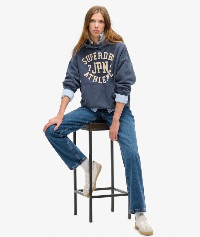 Bluza z kapturem z aplikacją Athletic Essentials Bluza z kapturem z aplikacją Athletic Essentials