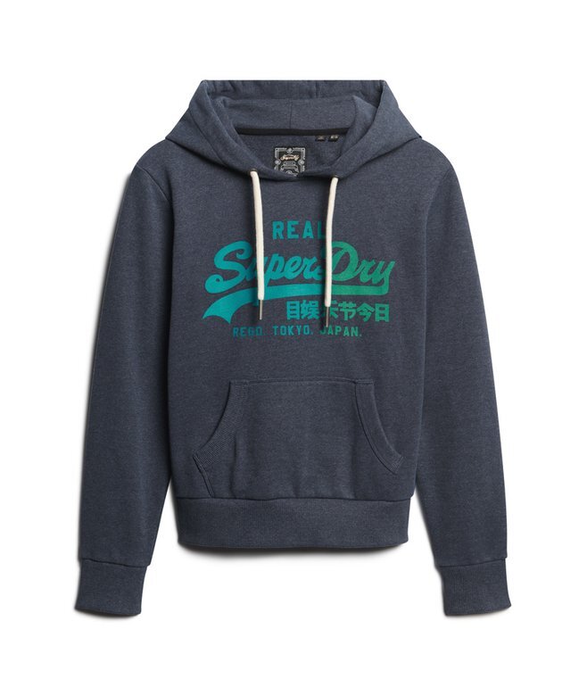 Bluza z kapturem z grafiką i logo w stylu Vintage Bluza z kapturem z grafiką i logo w stylu Vintage
