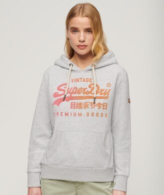 Bluza z kapturem z grafiką Vintage Logo w tonacji