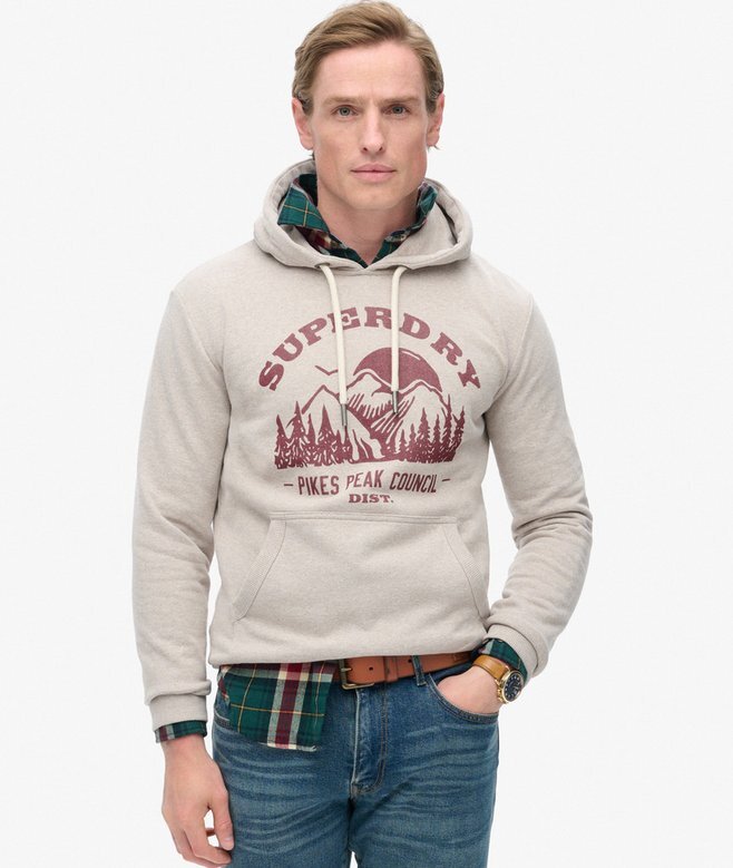 Bluza z kapturem z nadrukiem Outdoor Bluza z kapturem z nadrukiem Outdoor