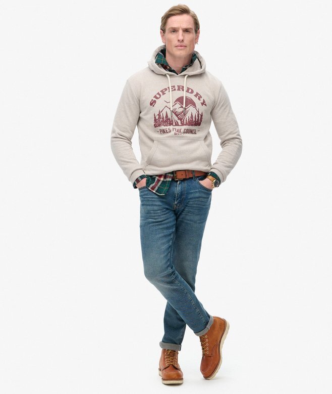 Bluza z kapturem z nadrukiem Outdoor Bluza z kapturem z nadrukiem Outdoor