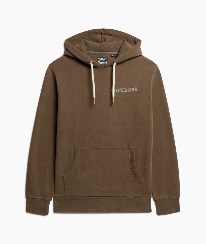 Bluza z kapturem z nadrukiem tatuażu Bluza z kapturem z nadrukiem tatuażu