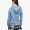 Bluza z kapturem z nadrukiem tęczowego logo Bluza z kapturem z nadrukiem tęczowego logo