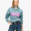 Bluza z kapturem z ozdobnym logo w stylu Vintage Bluza z kapturem z ozdobnym logo w stylu Vintage